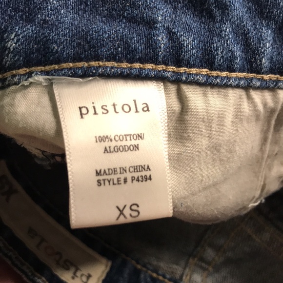 Pistola Denim Distressed Shorts - Picture 6 of 6